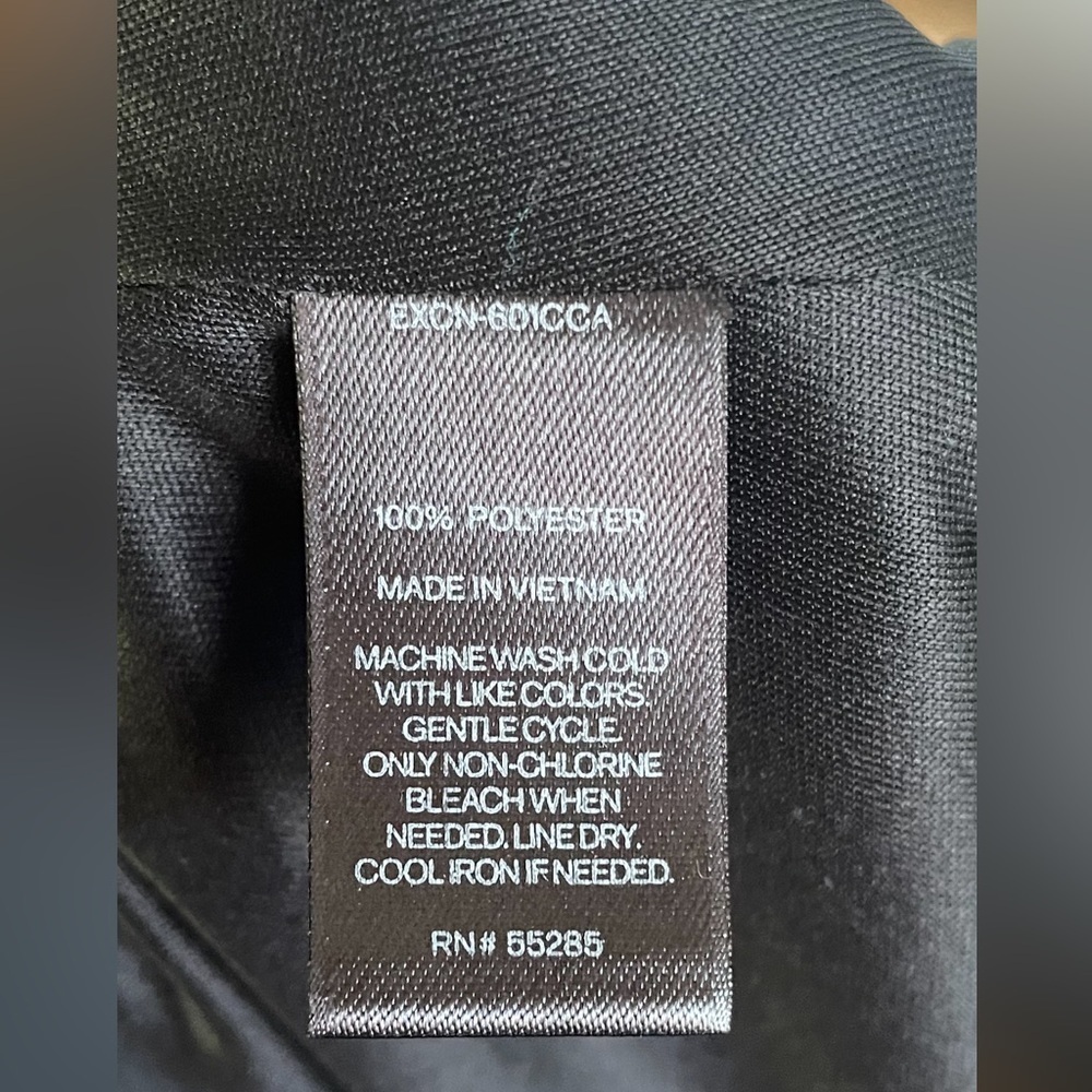 Express Dark Blue Midi Dress with Keyhole in Front - Picture 5 of 5